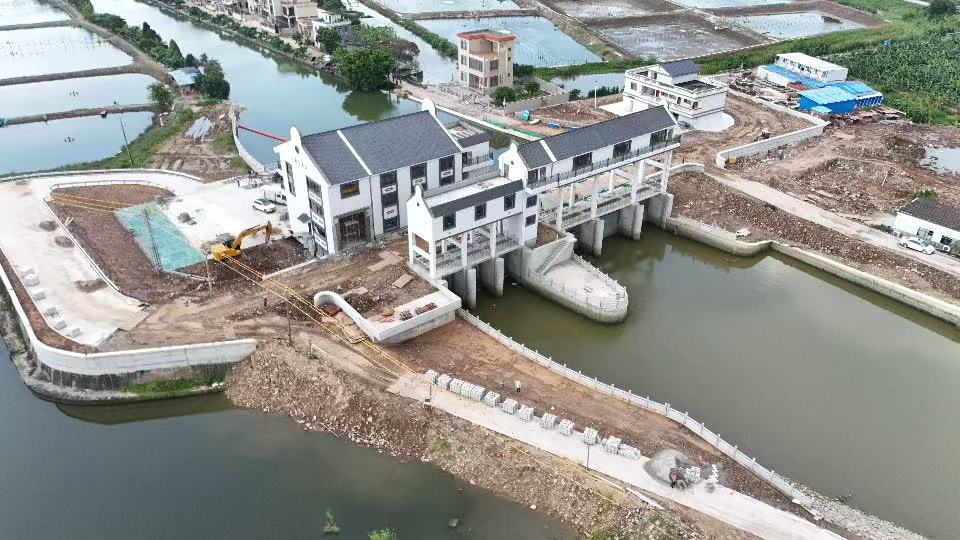 大南尾水闸、泵站重建工程