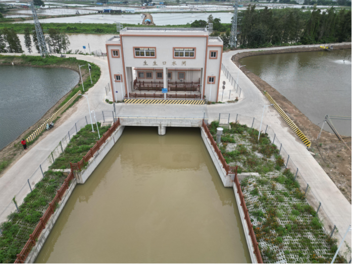 三角镇生生口水闸重建工程